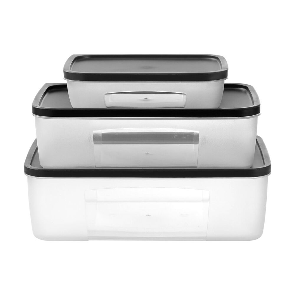 Lemon and Lime Food Keeper Rectangle Reusable Container 950ml 20x15.1x4.9cm (24 Pack) — image 9