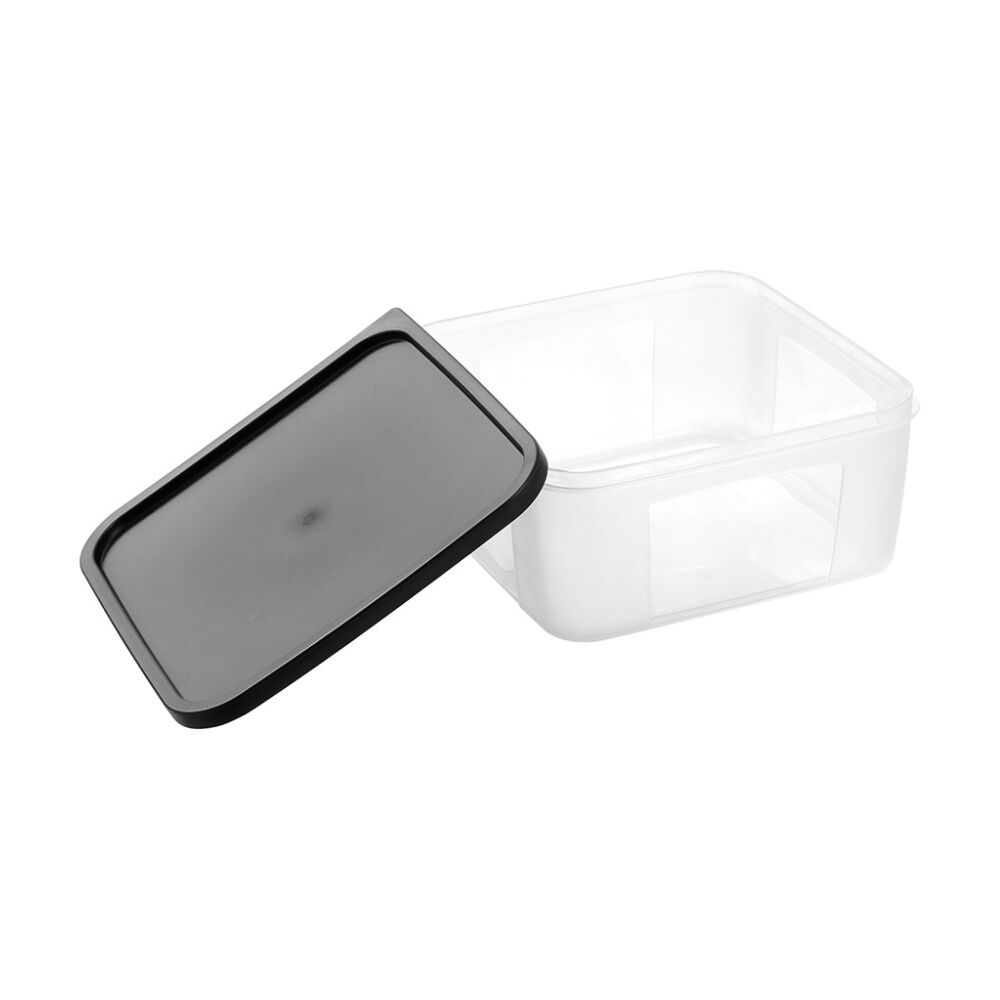 Lemon and Lime Food Keeper Square Reusable Container 2.8L 19.8x19.8x9 (6 Pack) — image 3