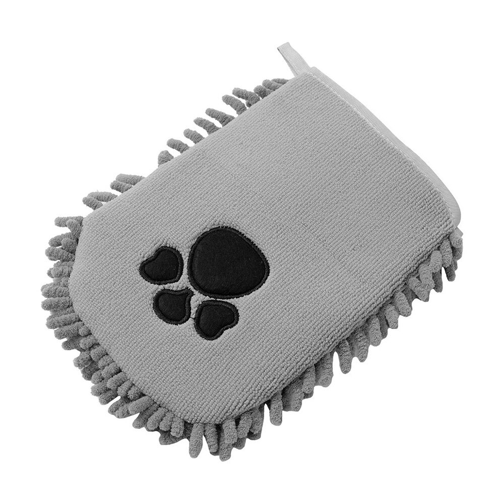Paws and Claws Absorbent Microfibre Pet Dog Grooming Drying Glove 26x21cm (12 Pack) — image 6