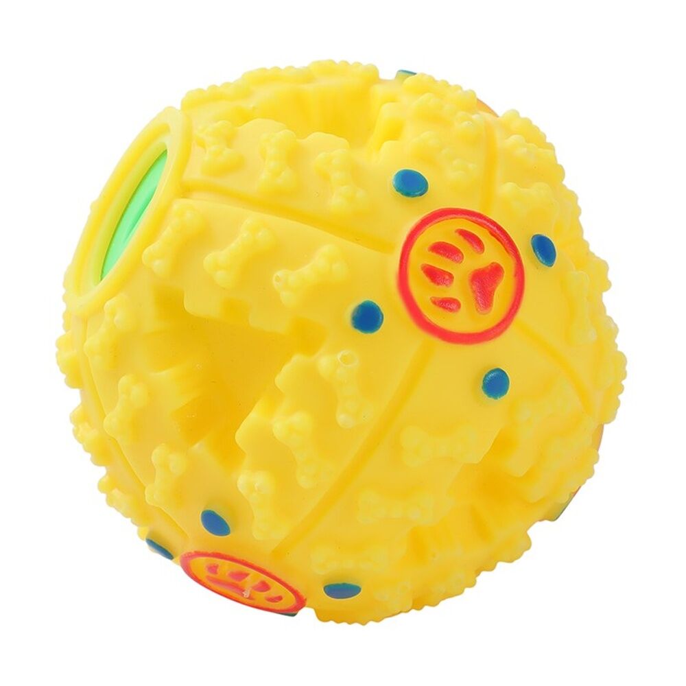 Paws and Claws Mini Giggle Ball Interactive Sound Dog Toy Rubber 7.2cm Assorted (12 Pack) — image 6