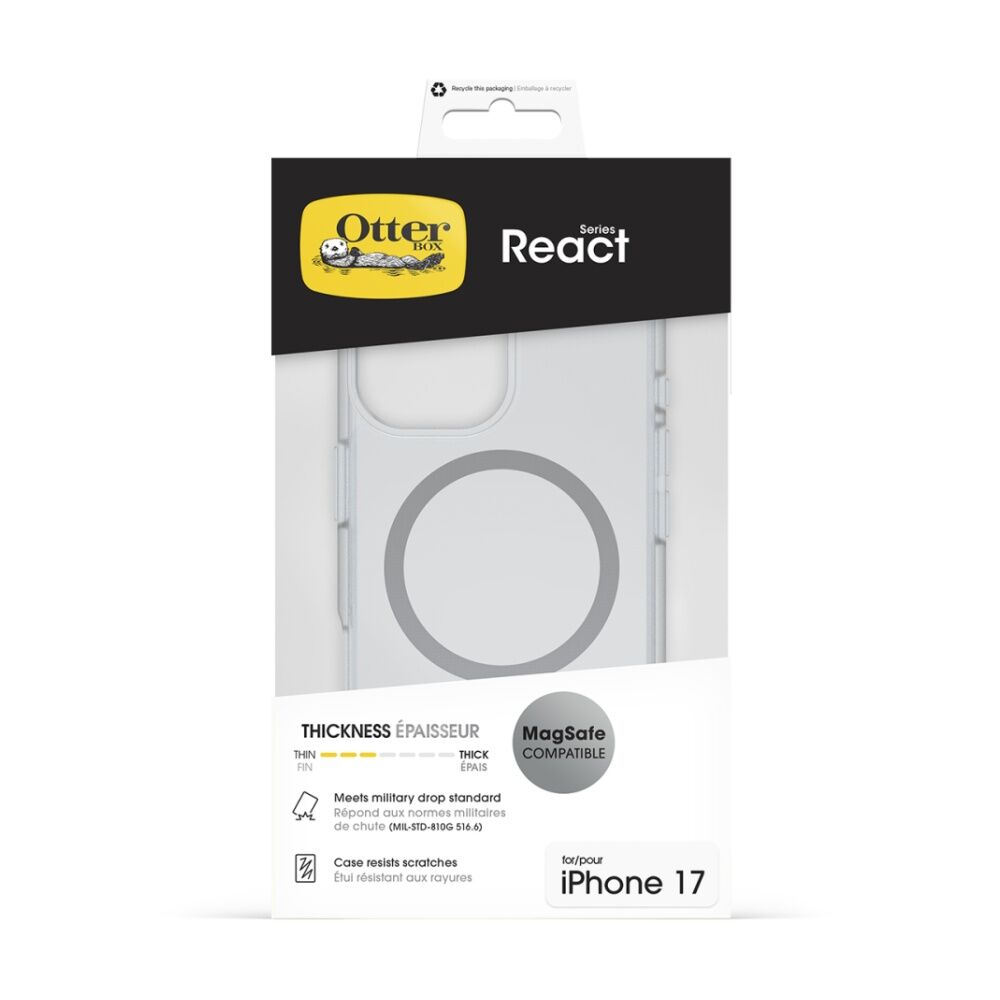 Otterbox Clear React MagSafe Mobile Phone Case for iPhone 17 — image 5