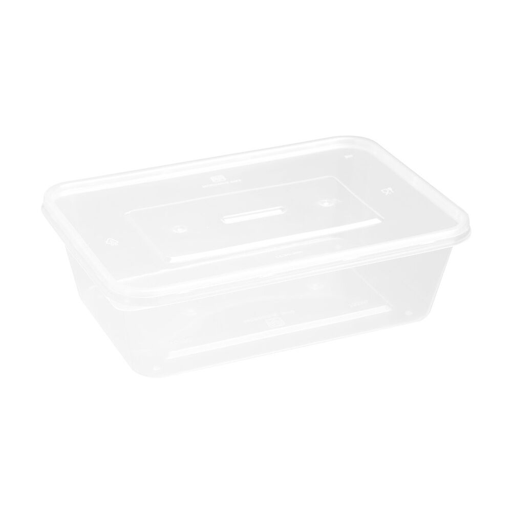 Lemon and Lime 5x 50pc Reusable Food Containers Rectangle 750ml — image 6