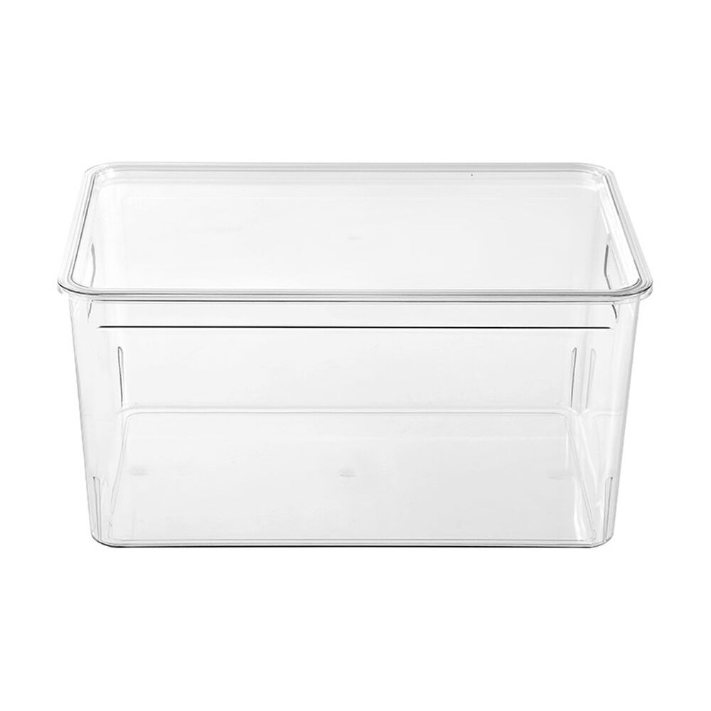 Boxsweden Crystal Stackable Lidded Organisation Storage Box/Container Clear 20L (6 Pack) — image 7