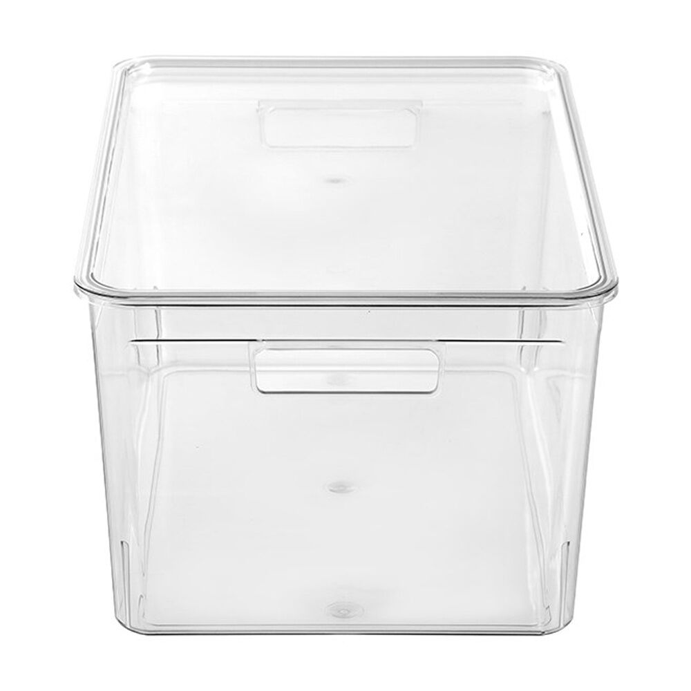 Boxsweden 20L Clear Crystal Stackable Lidded Organisation Storage Box/Container — image 4