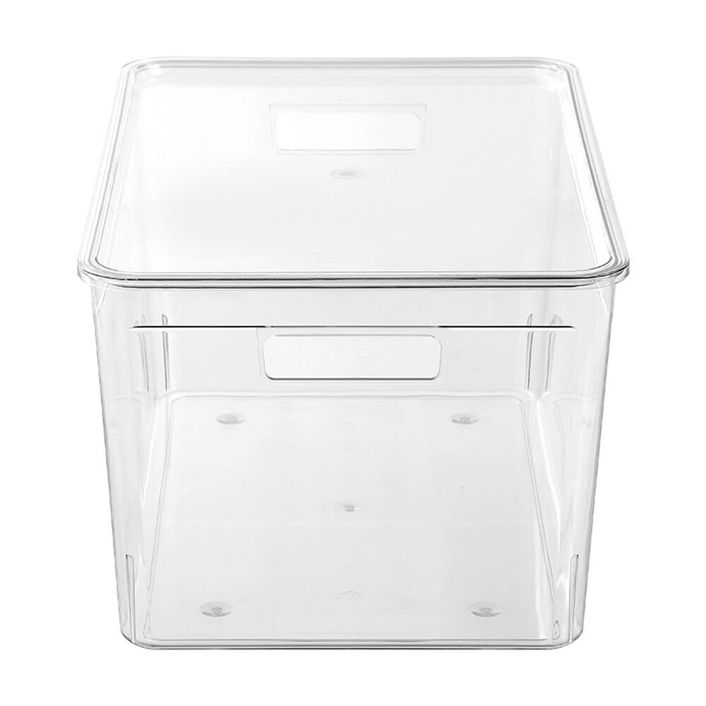 Boxsweden Crystal Stackable Lidded Organisation Storage Box/Container Clear 35L (2 Pack) — image 5