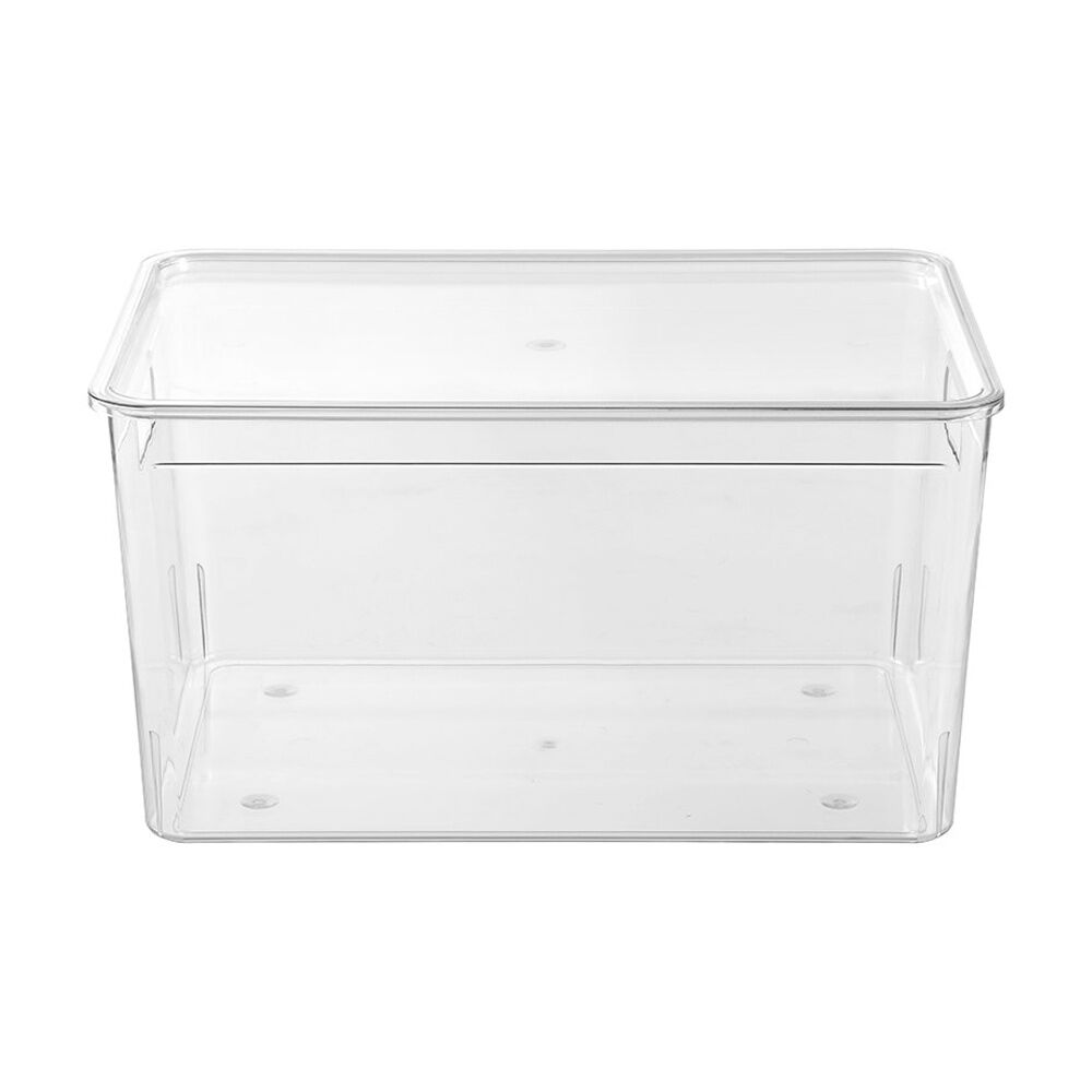 Boxsweden Crystal Stackable Lidded Organisation Storage Box/Container Clear 35L (2 Pack) — image 7