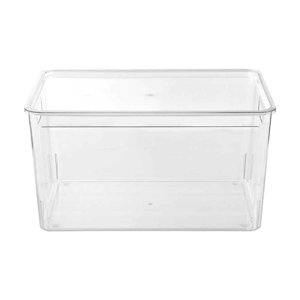 Boxsweden 50L Clear Crystal Stackable Lidded Organisation Storage Box/Container — image 6