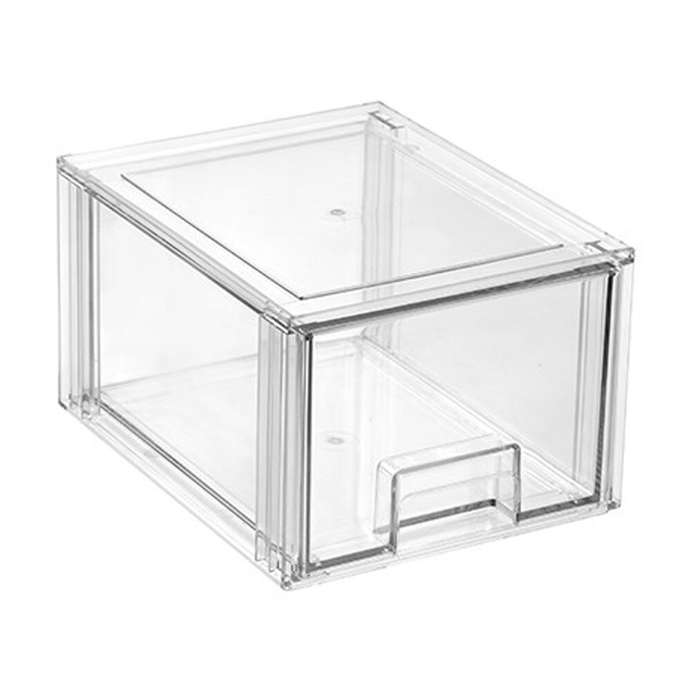 Boxsweden 2.5L Clear Crystal Stackable Drawer Organisation Storage Container — image 5