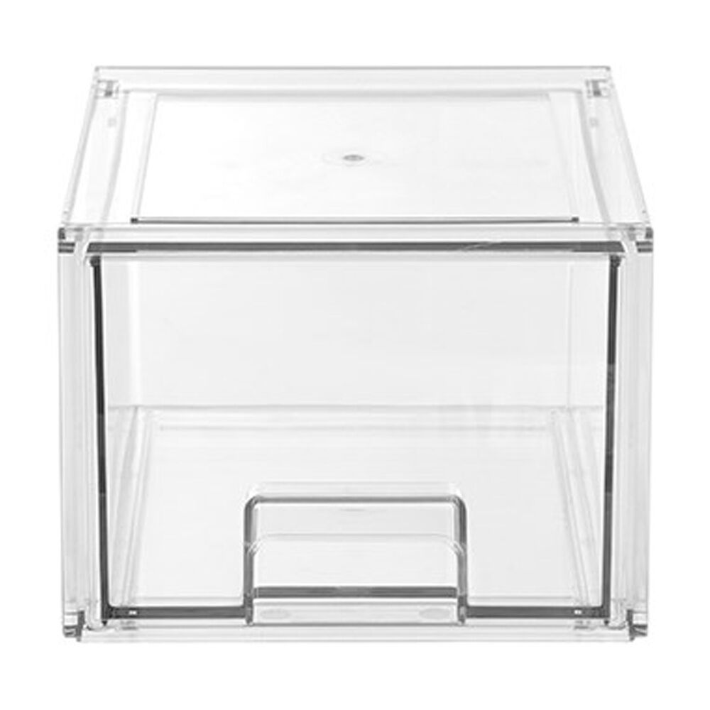 Boxsweden Crystal Stackable Drawer Organisation Storage Container Clear 2.5L (6 Pack) — image 5
