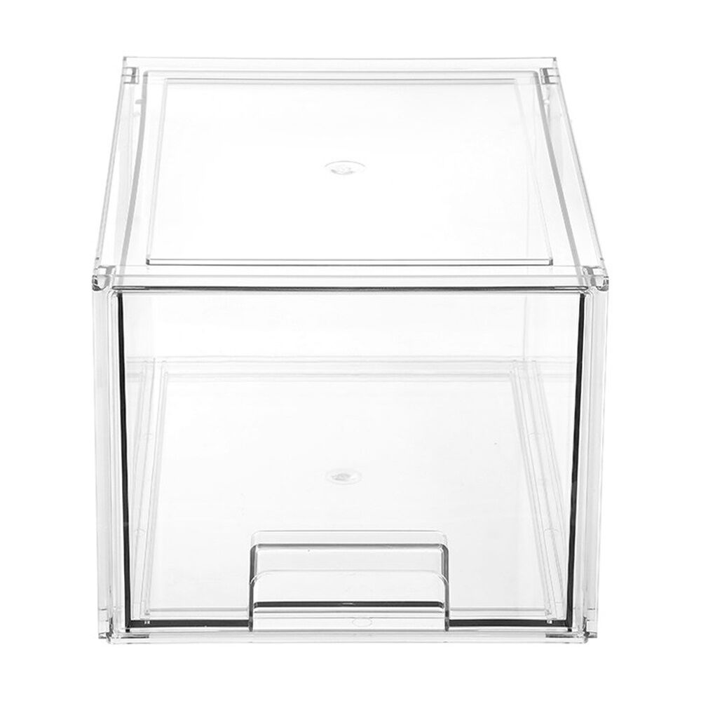 Boxsweden Crystal Stackable Drawer Organisation Storage Container Clear 16L (2 Pack) — image 5