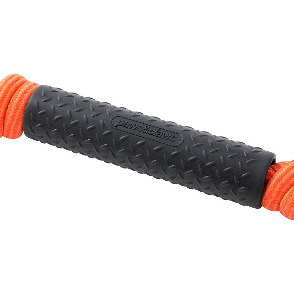 Paws and Claws Pet Dog Toy Dura Chew TPR Rope Tugger Interactive 65x5cm (6 Pack) — image 3