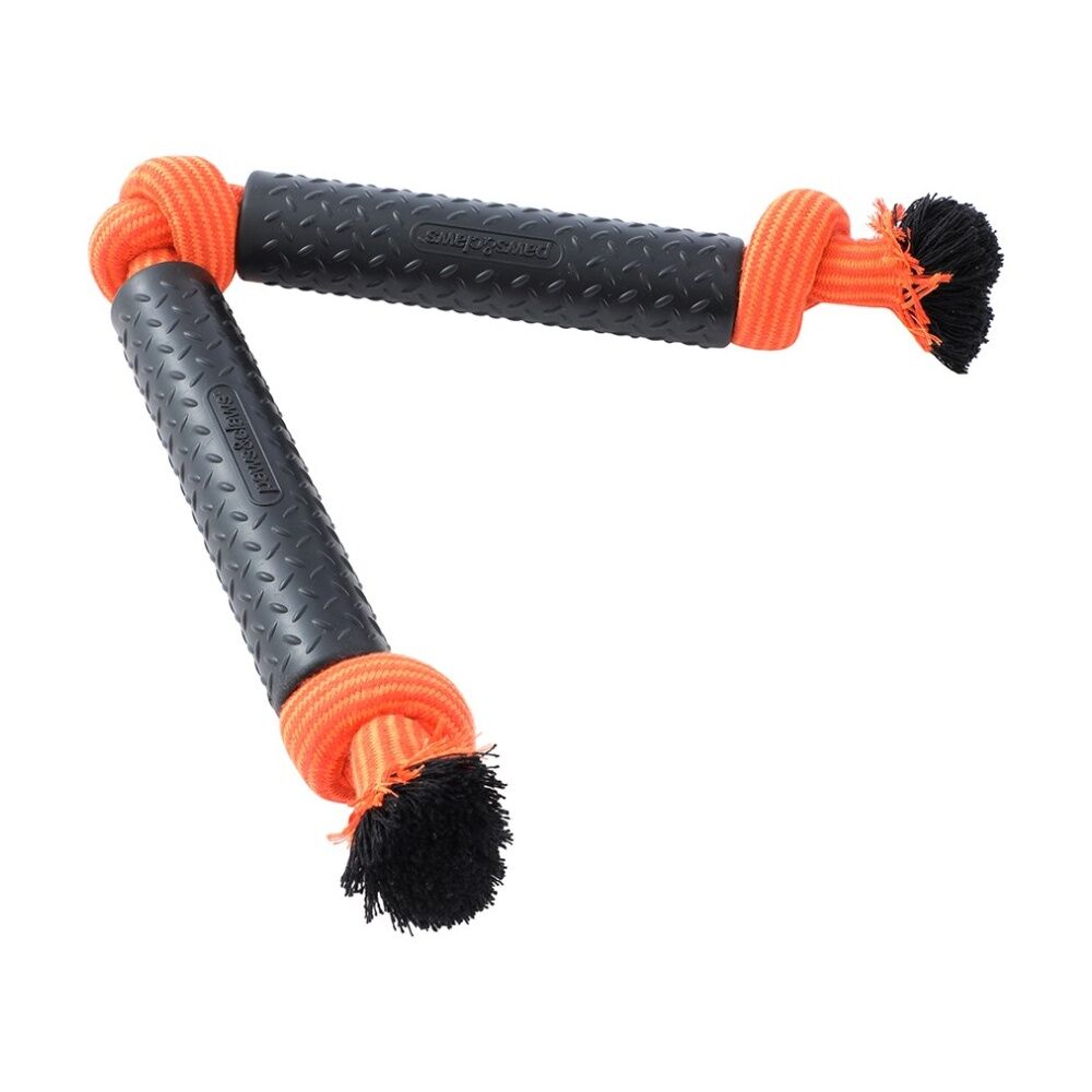 Paws and Claws Pet Dog Toy Dura Chew TPR Rope Durable Tugger XL 65x5cm (3 Pack) — image 3