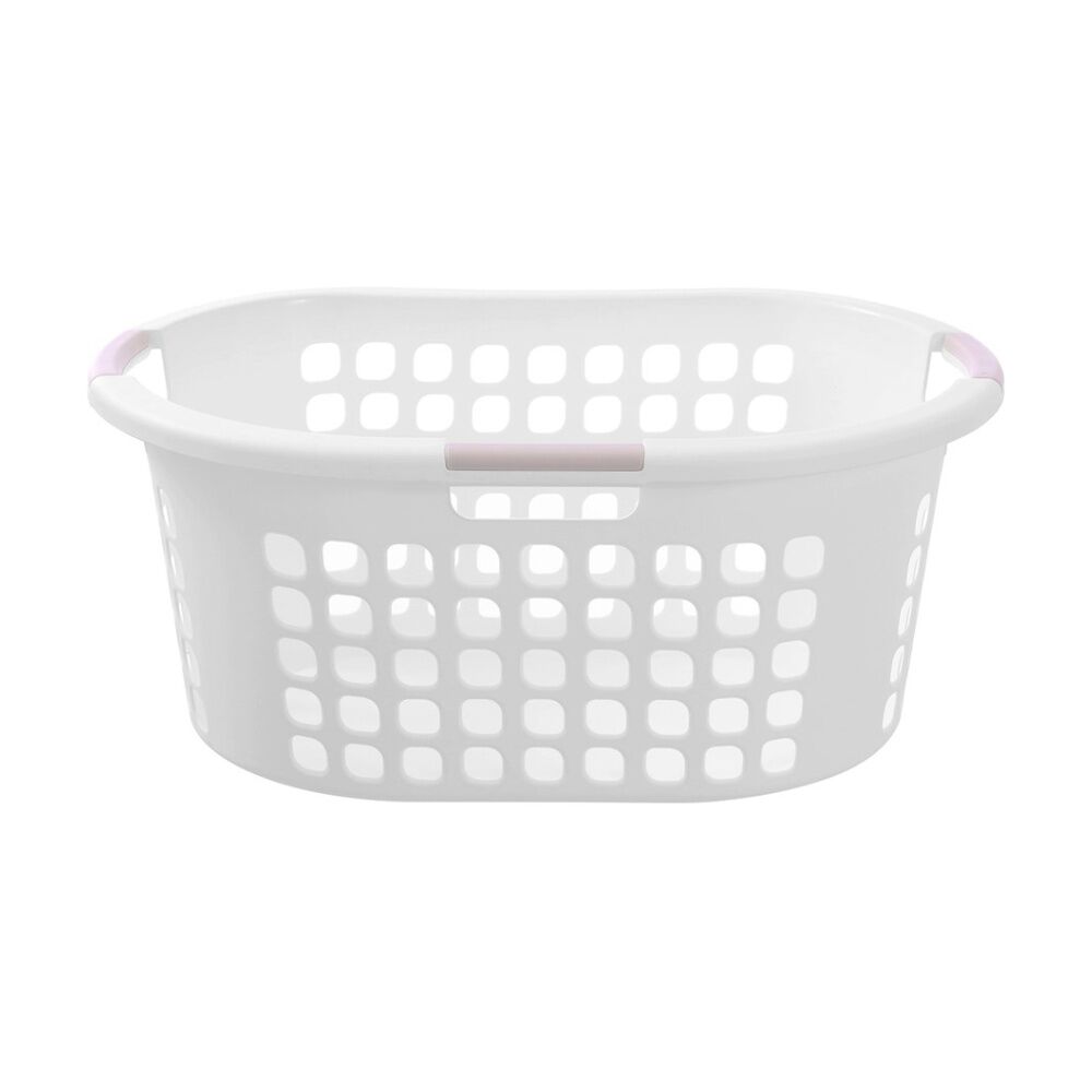 Boxsweden Washday Hip Hugger Laundry Clothes Basket 50L 66.5x47x28.5cm Asst (4 Pack) — image 9