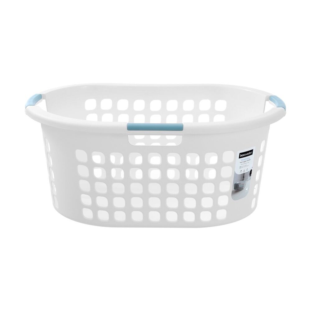 Boxsweden Washday Hip Hugger Laundry Clothes Basket 50L 66.5x47x28.5cm Asst (4 Pack) — image 4