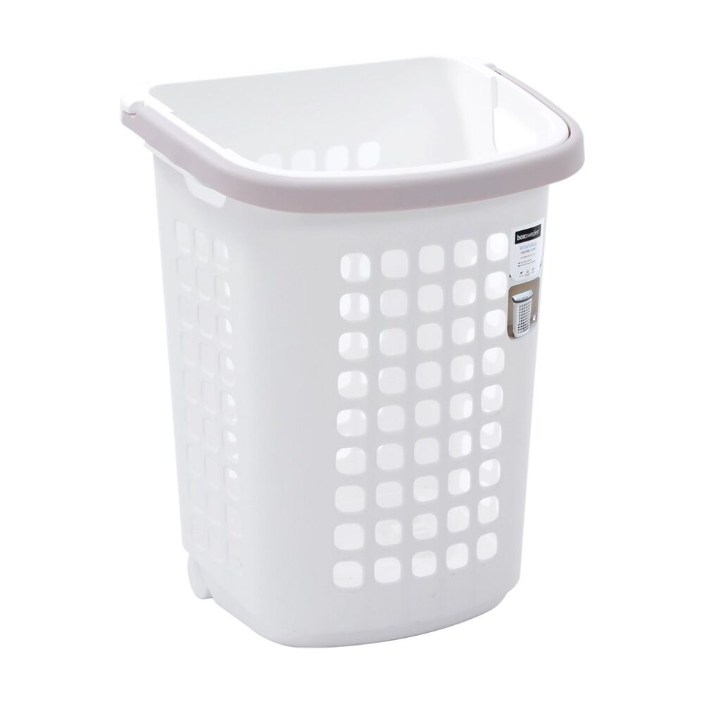 Boxsweden Washday Laundry Clothes Cart Basket 57L 49x38x61.5cm Assorted (4 Pack) — image 4