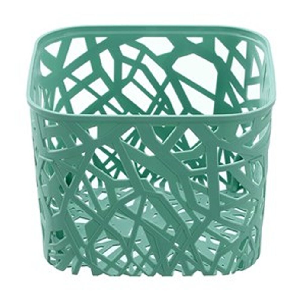 Boxsweden Vine Storage Basket 4.5L 19X19X14CM Assorted - Durable Plastic Storage Solution For Home Organisation and Office Use - 4.5L Capacity - 19cm — image 3