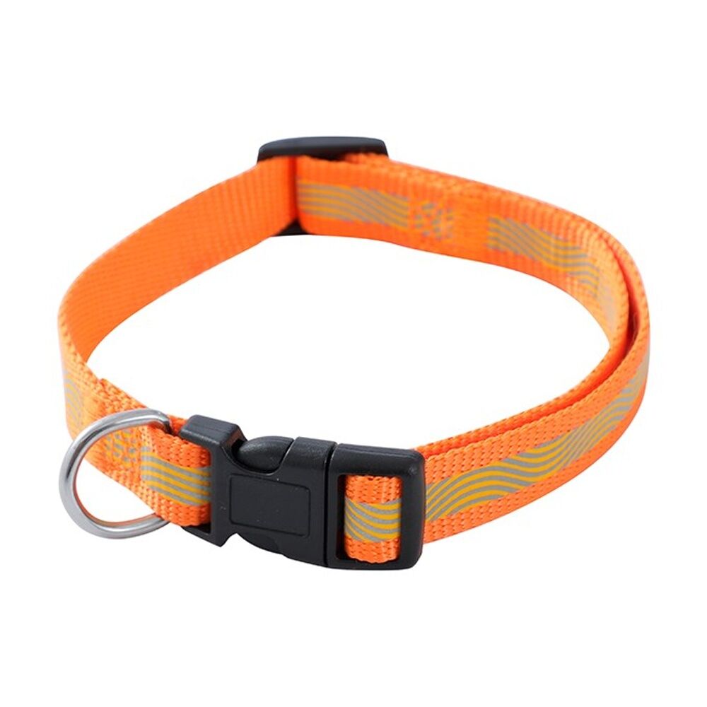 Paws and Claws Reflective Pet Dog Collar Assorted Small 34-45x1.5cm (6 Pack) — image 5