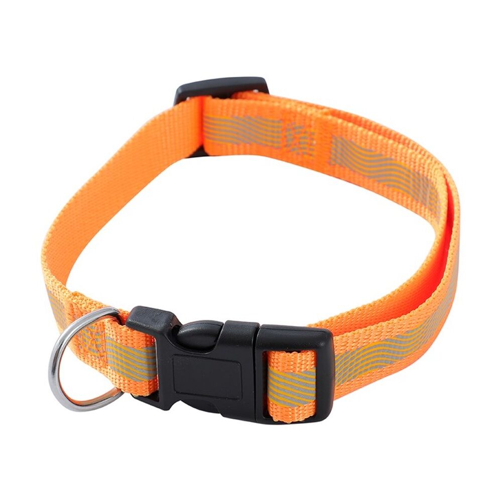 Paws and Claws Reflective Pet Dog Collar Assorted Medium 35-50cm x 2cm (3 Pack) — image 8