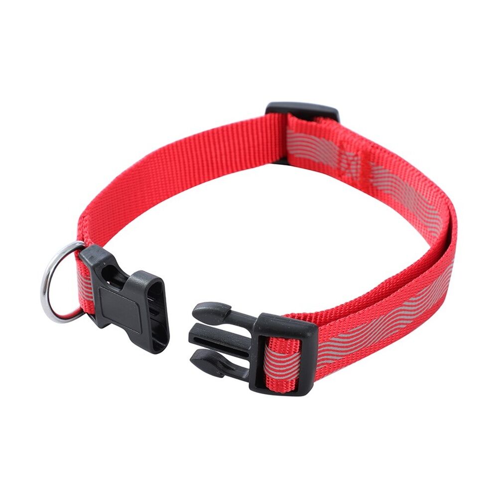 Paws and Claws Reflective Pet Dog Collar Assorted Medium 35-50cm x 2cm — image 3