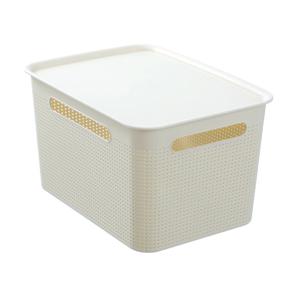 Boxsweden Koi Lidded Home Organiser Storage Container Basket Assorted 16.5L (6 Pack) — image 10