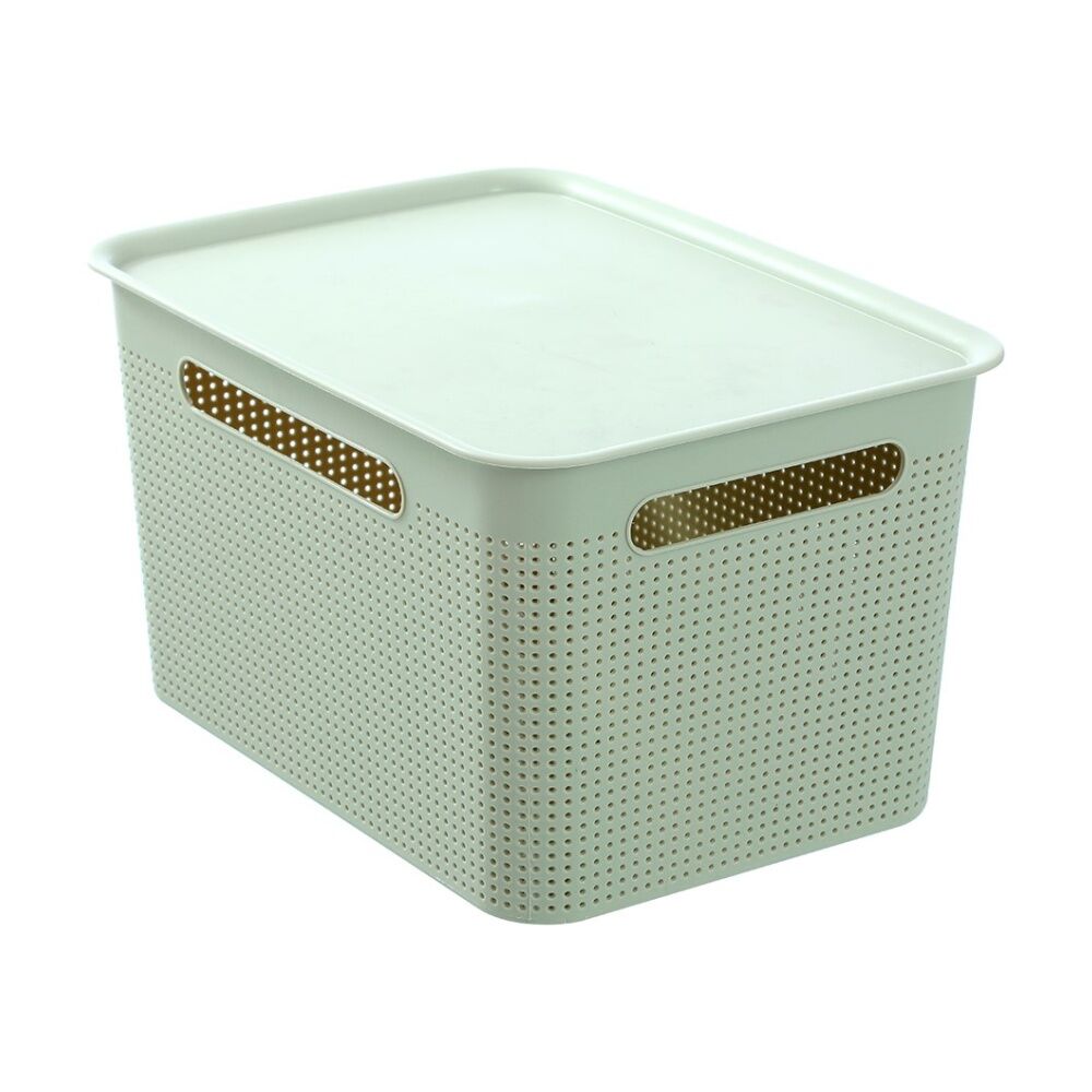 Boxsweden Koi Lidded Home Organiser Storage Container Basket Assorted 16.5L (6 Pack) — image 6