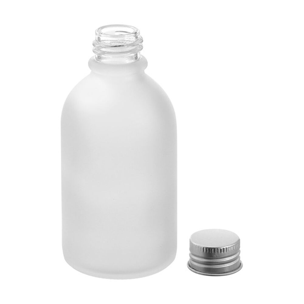 Lemon and Lime Verre Frost Glass Reusable Food Container Lid Silver 150ml (12 Pack) — image 3