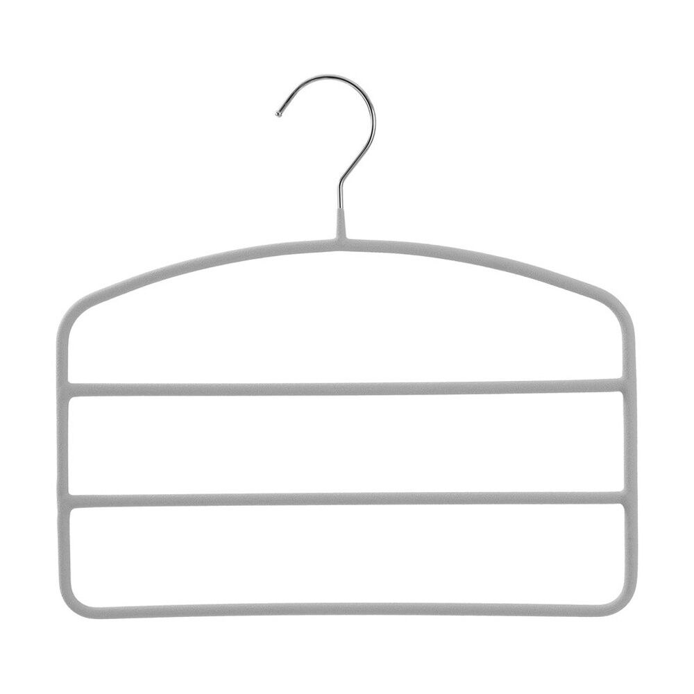 Boxsweden Hangit Suede 3 Tier Trouser Wardrobe Clothes Hanger Organiser Boxsweden — image 2