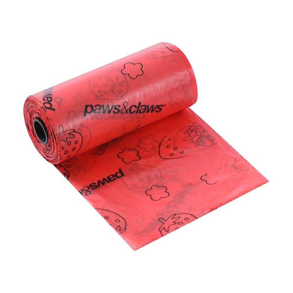 Paws and Claws Scented Poop Bags With Dispenser Assorted (120 Pieces) — image 5