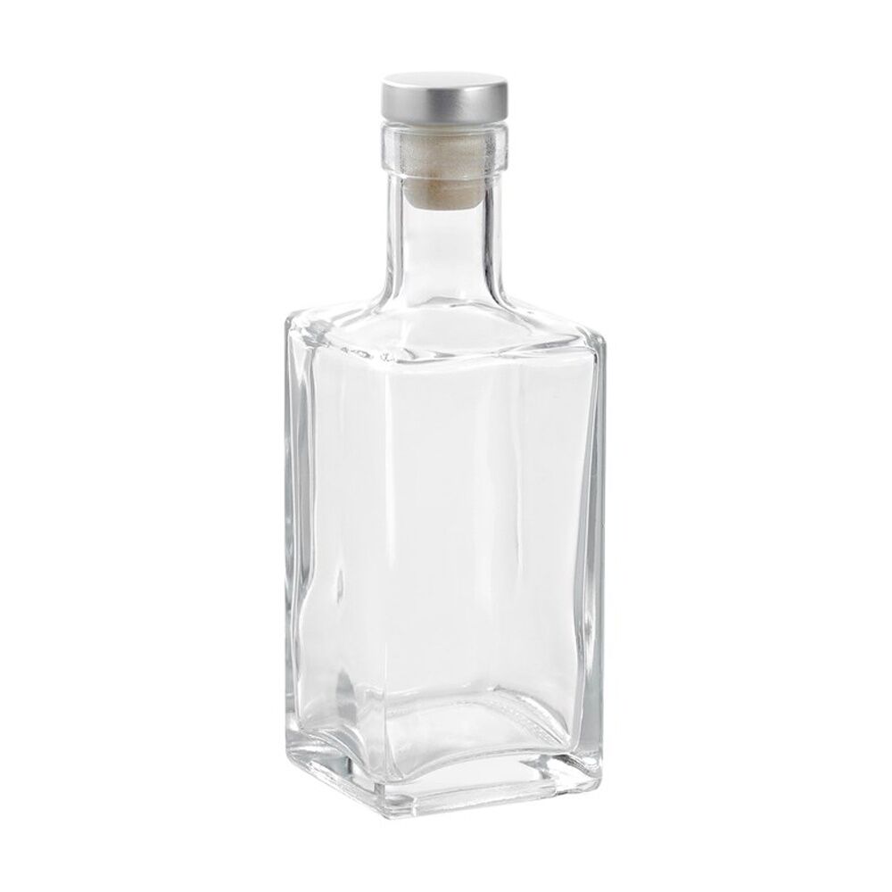 Lemon and Lime Verre Square Glass Bottle Reusable Food Container 270ml — image 4
