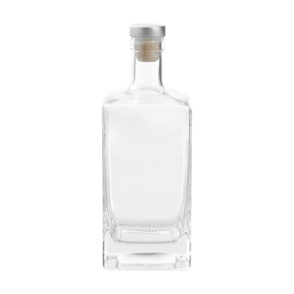 Lemon and Lime Verre Square Glass Bottle Reusable Food Container 520ml — image 3
