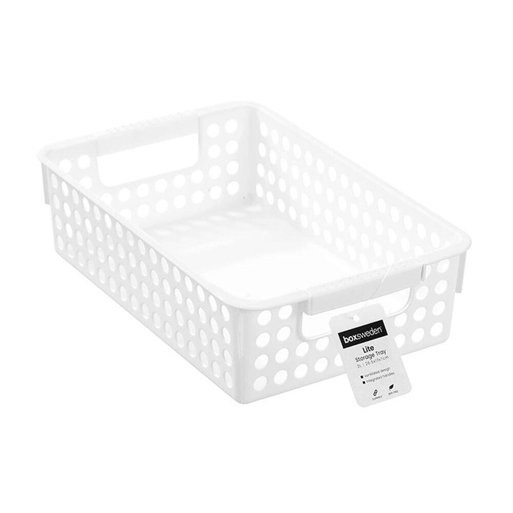 Boxsweden Lite Tray Home Organiser Storage Container 2L 26.5x17x7cm Boxsweden — image 5