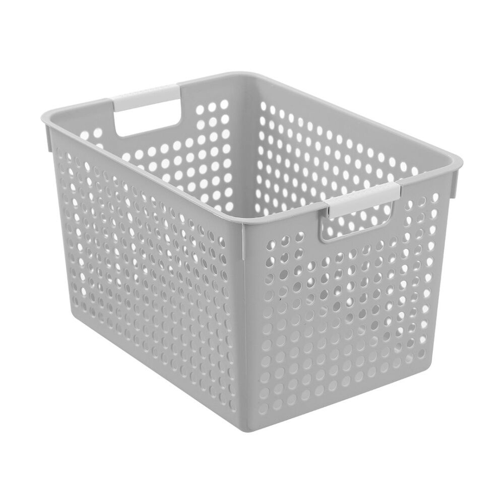 Boxsweden Lite Basket Home Organiser Storage Container Ast 12L 35x25.5x21cm (6 Pack) — image 6