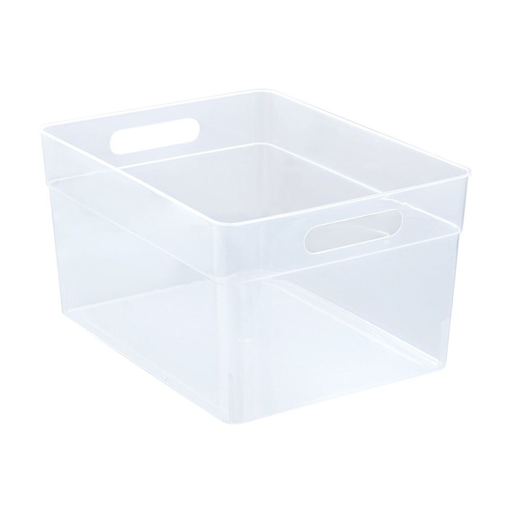 Boxsweden NOVA Storage Container 17.3L Capacity - Compact Space-Saving Design - Durable Material - 37.5x29.5x20cm Size Dimensions Clear 17.3L — image 4