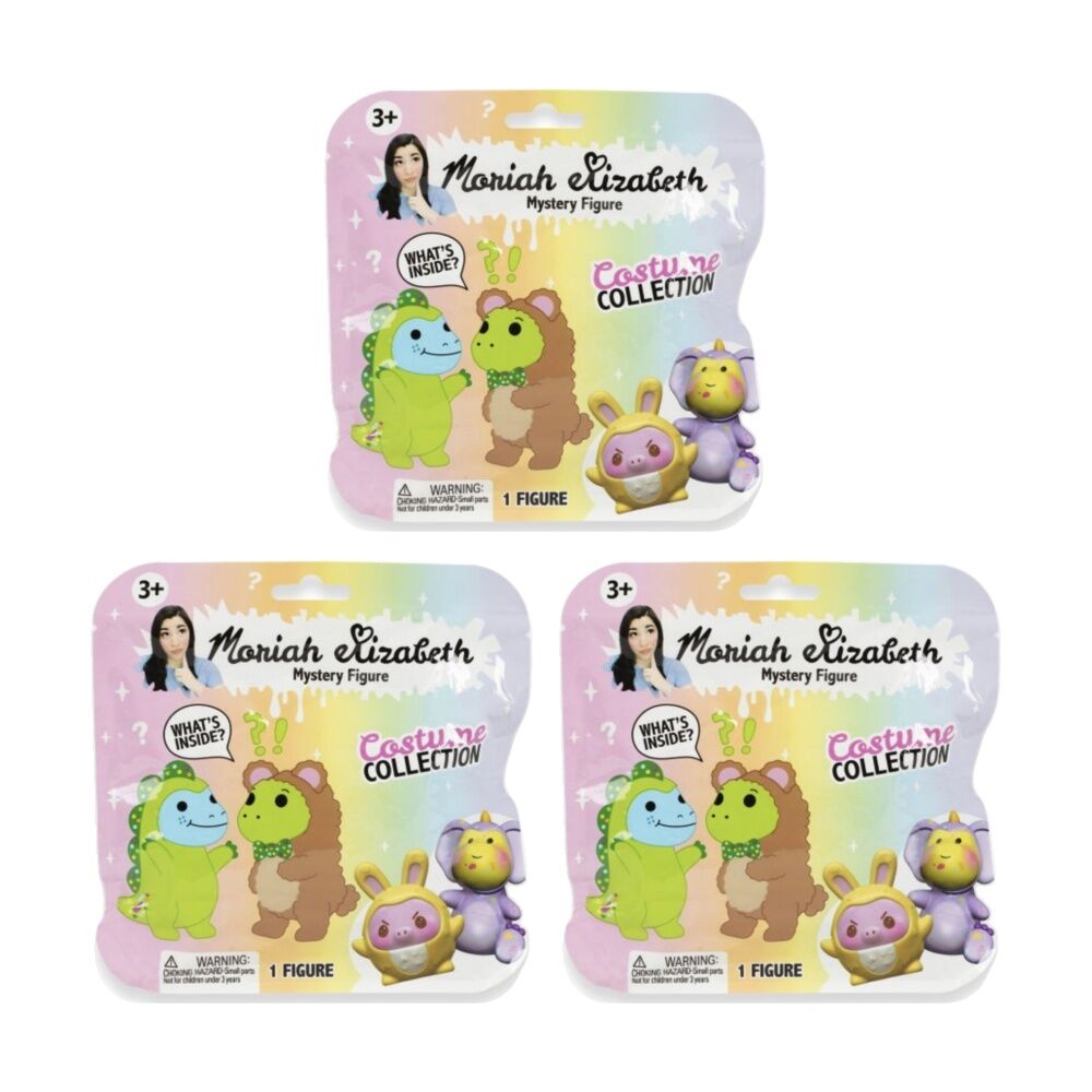 Bonkers Moriah Elizabeth Mystery Figures Series 3 Costumes Assorted (3 Pack)