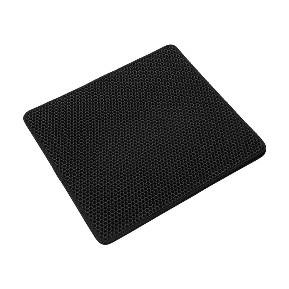 Paws and Claws Pounce Pet Cat Litter Trap Mat Dual Layer Honeycomb 58x53cm (2 Pack) — image 5
