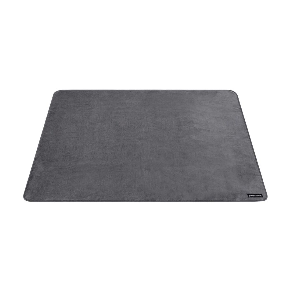 Paws and Claws Pet Dog Cat Coral Fleece Blanket Dark Grey 130x100cm — image 4