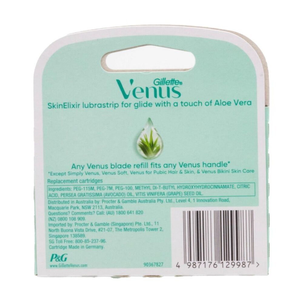 Gillette 2x 8pc Venus 3 Blade Razor Cartridges Smooth Sensitive Value Pack Womens — image 3