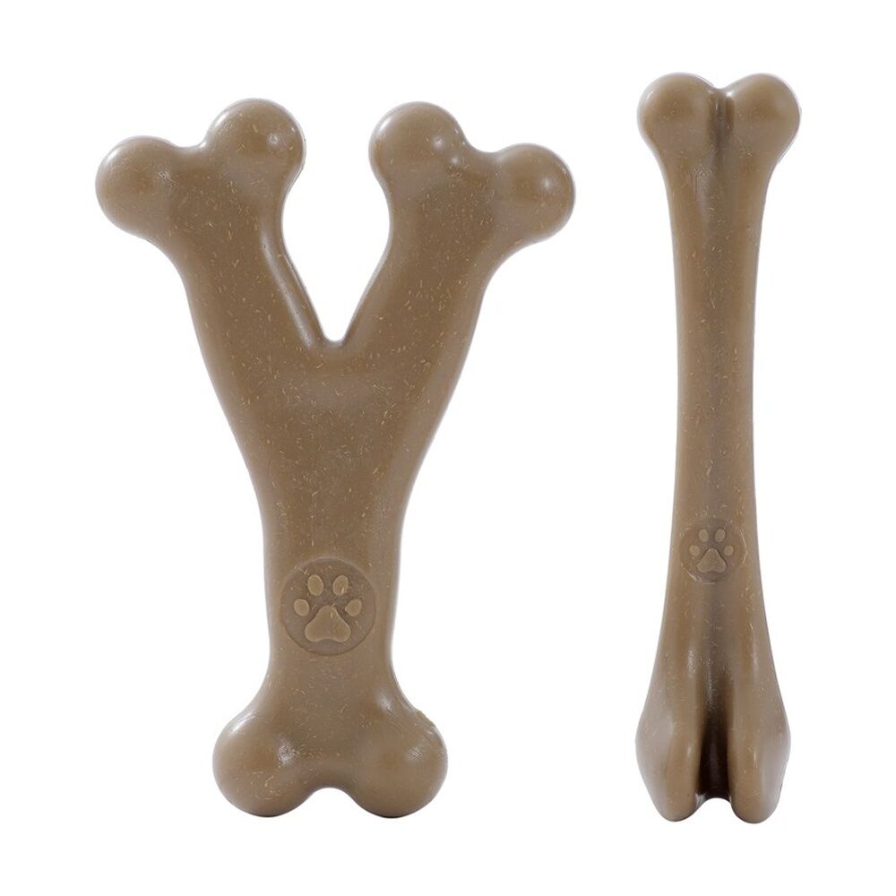 Paws and Claws Pet Dog Cat Boobone Bone Wish Chew Toys Assorted (2 Pieces) — image 3