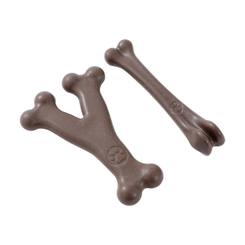 Paws and Claws 2pc Paws And Claws Pet Dog Cat Boobone Bone Wish Chew Toys Assorted (8 Pack) — image 7