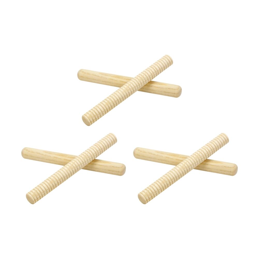 Vivaio 2pc Vivaio Rhythm Sticks Kids Musical Instrument Classroom Learning 3Y+ Wood (3 Pack)