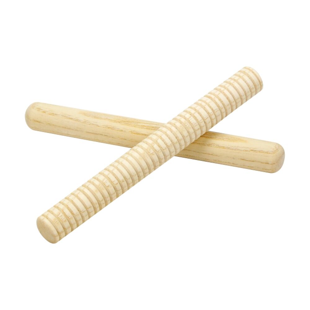Vivaio 2pc Vivaio Rhythm Sticks Kids Musical Instrument Classroom Learning 3Y+ Wood (6 Pack) — image 2