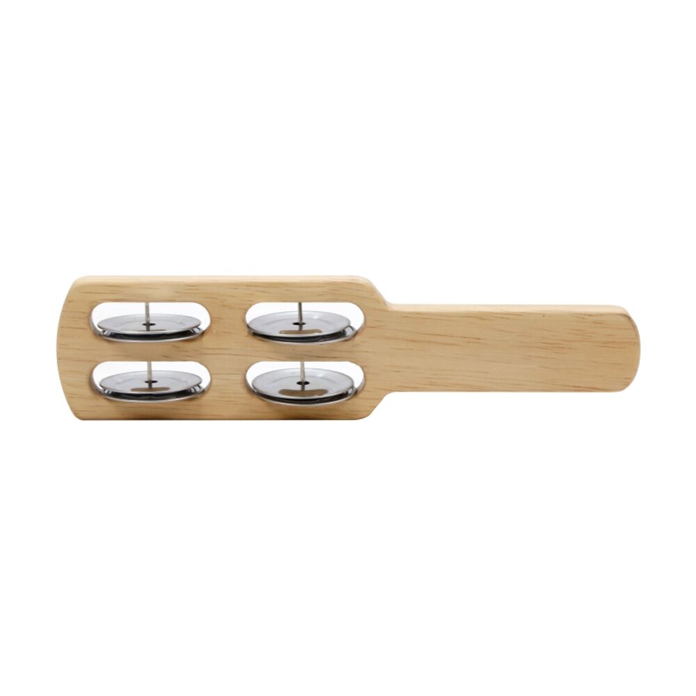 Vivaio Natural Jingle Stick Percussion Musical Instrument 3y+ Wood (2 Pack) — image 2