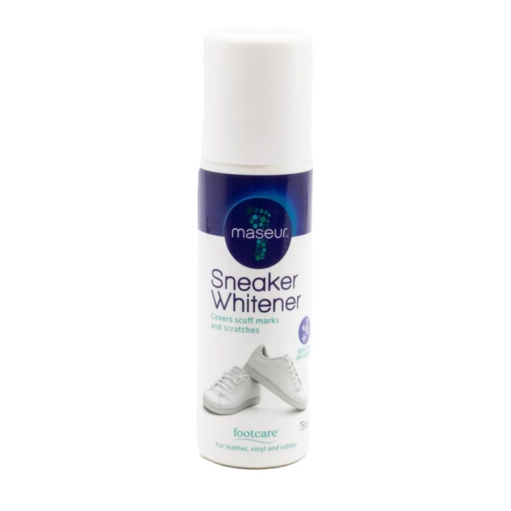 Maseur Sneaker Whitener Spray For Leather Vinyl & Rubber Shoes 75ml (12 Pack) — image 2