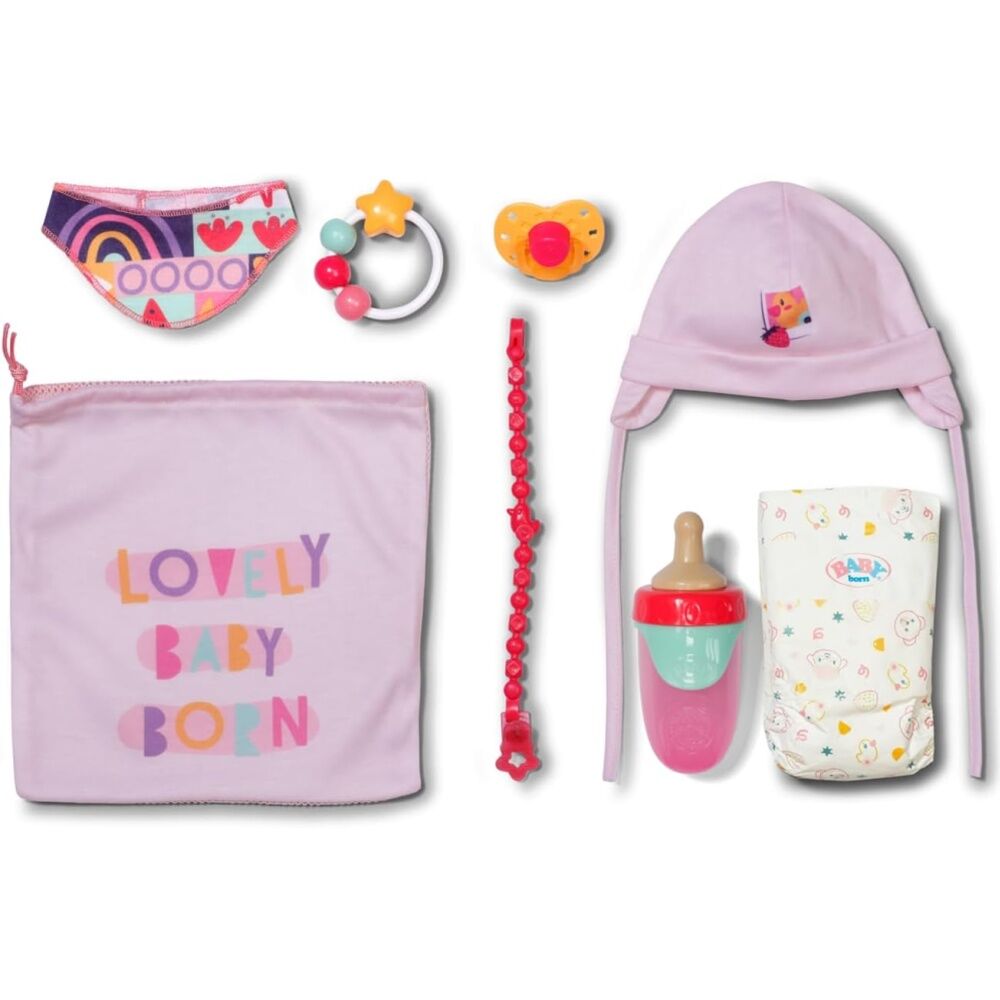 Baby Born 43cm Care & Play Newborn Starter Kit Doll Accessories Set 3y+ — image 2