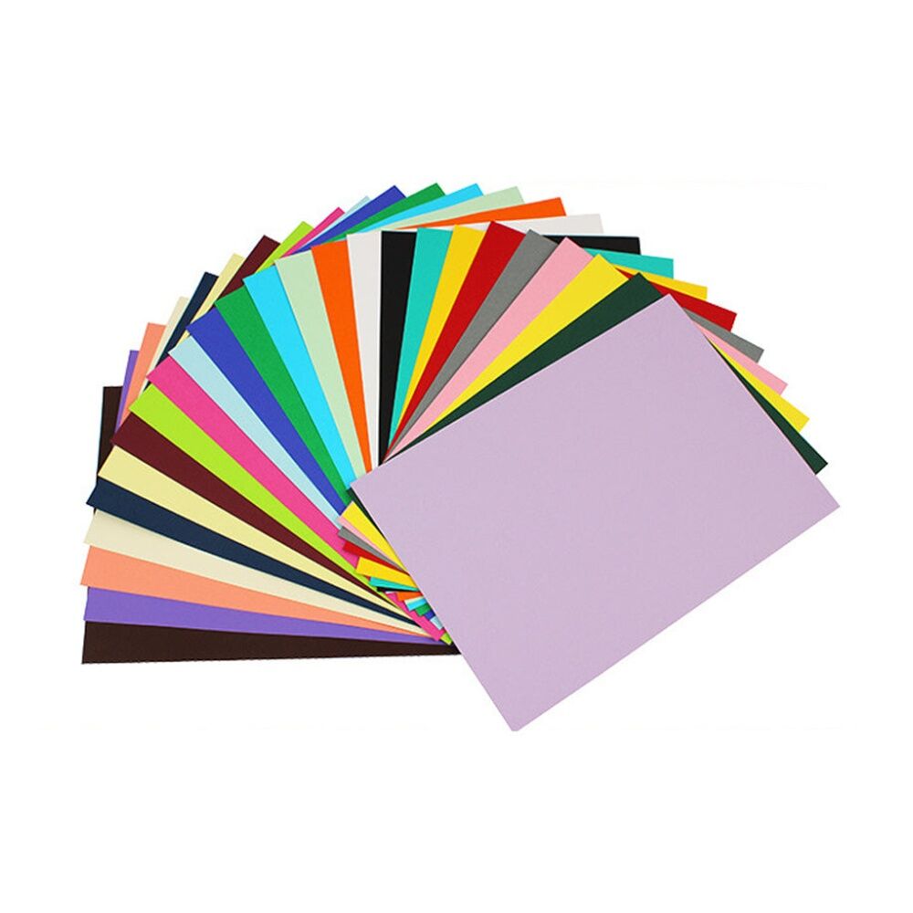 Tacco 100pc Tacco Coloured Cardboard A4 220gsm Sheets 3y+ Multicolour (4 Pack) — image 2