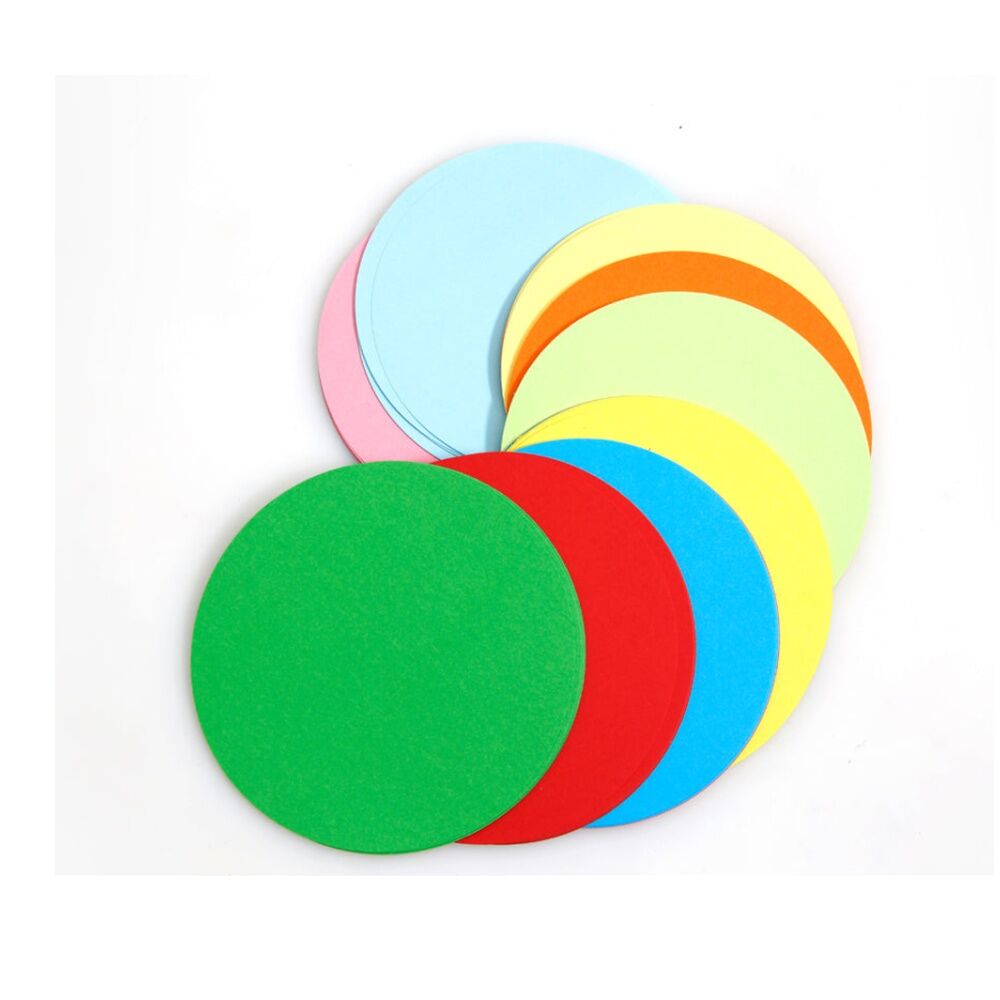 Tacco 360pc Tacco Paper Circles Double-Sided Colour 12cm 3y+ Multicolour (2 Pack) — image 2