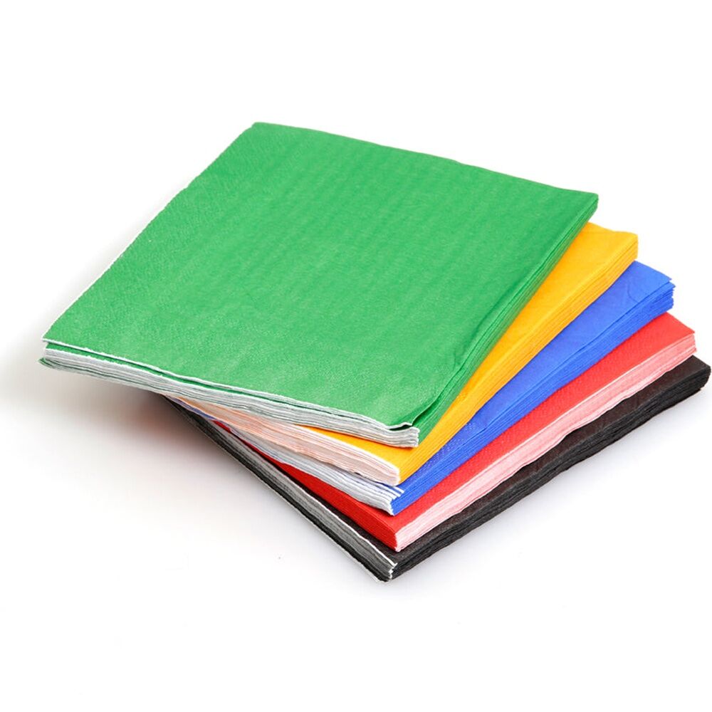 Tacco Coloured Tissue Paper 325x325cm Sheets 3y+ Multicolour (100 Pieces)