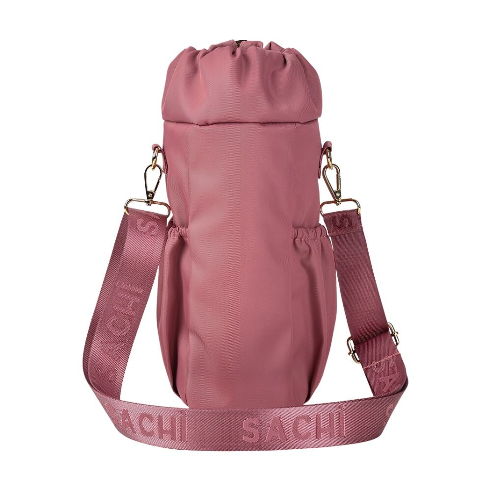 Sachi Crossbody Insulated Bottle Bag With Drawstring Closure Blush 24cm Sachi — image 4