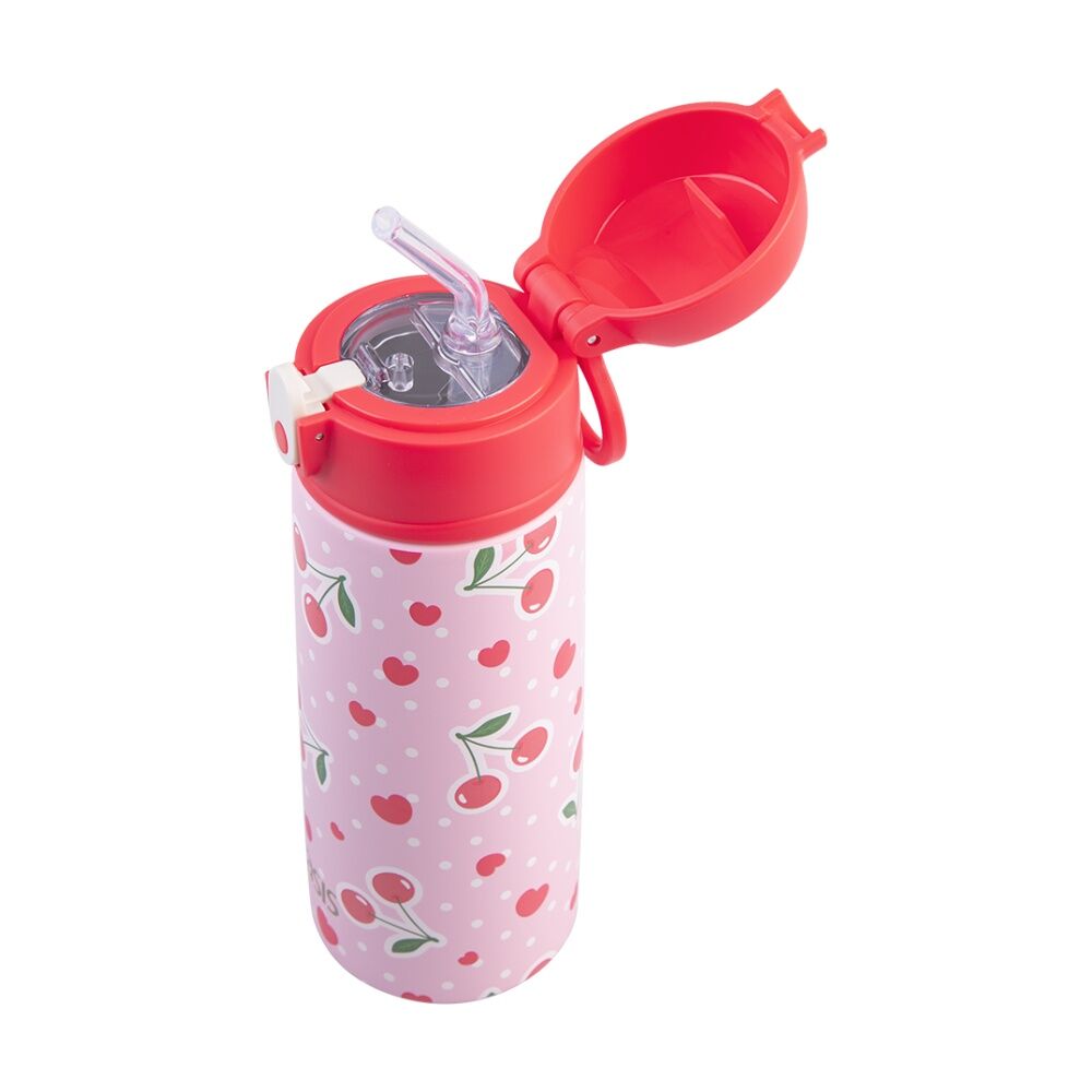 Oasis Kids Insulated Drink Bottle 550ml Cherry Crush — image 8
