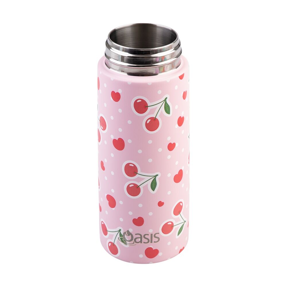 Oasis Kids Insulated Drink Bottle 550ml Cherry Crush — image 9